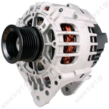 0124325013   BOSCH ΔΥΝΑΜΟ VAG 12V 90 A SEAT,SKODA,VW BOSCH 0124325013  VW GOLF IV 1.4 1.6 1.8 1.9 2.0 16V 90 A Generator  ATL	L41920 BOSCH	0124325013 BOSCH	0124325032 BOSCH	0124325150 EUROTEC	12041500 EUROTEC	12041910   VALEO	A13VI223 VALEO	SG9B024 - 