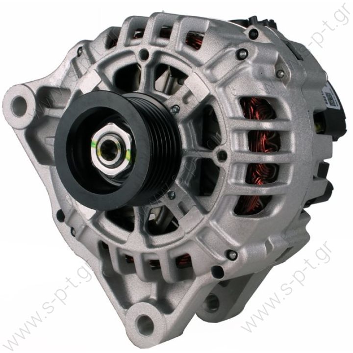 DAN515  DENSO ΔΥΝΑΜΟ PEUGEOT  VALEO 12V 70Α CITROEN C3, PEUGEOT 307 04- (4ΑΥΤΙΑ)    ΔΥΝΑΜΟ 12V 70Α CITROEN C3, PEUGEOT 307 04- (4 ΑΥΤΙΑ) 12V 90  PV 6 x 45.5 12V 90A 6PV CITROEN C2 ,C3, C4, PEUGEOT 307   SG9B064 Lucas LRA2303 LRA2842 Hella CA1687 CA1665 