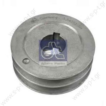 Diesel Technic 334051 Belt pulley, generator  51.26105.0119 (51261050119)  MAN 51.26105.0119 (51261050119)  Pulley, alternator DT 3.34051 (334051), Pulley, alternator - 