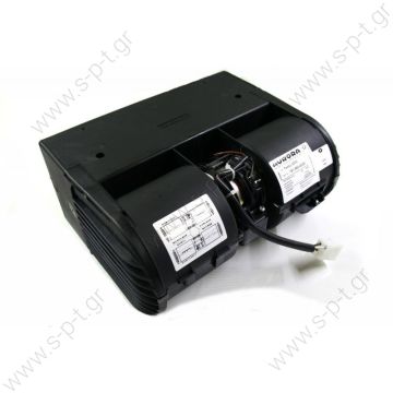 151-552-0024  ΚΑΛΟΡΙΦΕΡ 24V AURORA    1515520024  Aurora Teddy 2000 1515520024  24V 2 speed Heater Teddy f. Solaris / MAN 2-stage, connections parallel  Ref. 1515520024 , 1805000200 , 11034087 - 