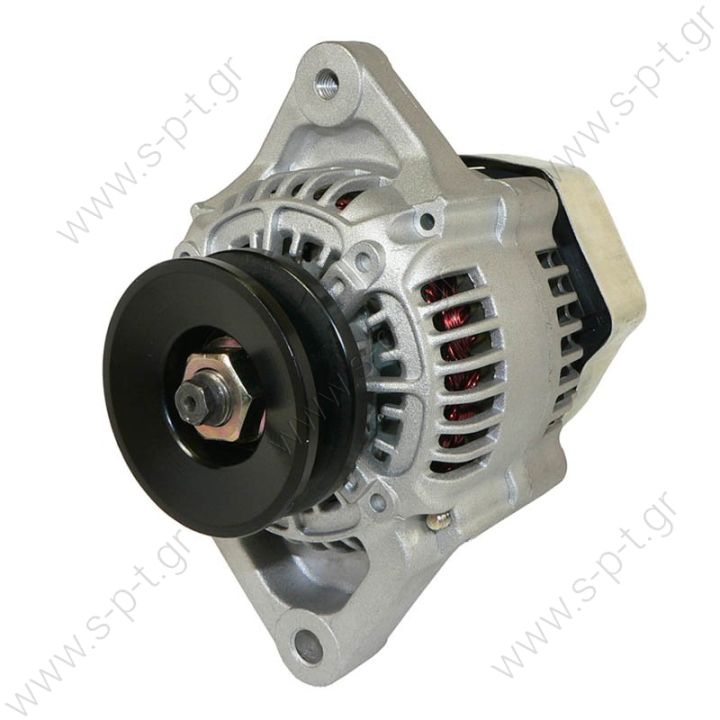 100211-6880  DENSO    CARGO ΔΥΝΑΜΟ  12V 40A KUBOTA DENSO    12 volt, 45 amps Internal Regulator / Internal Fan 1 groove pulley IG-L  T-shaped plug  1002116880, 100211-6880, 1002116881, 100211-6881, 1677164010, 16771-64010, 1677164012, 16771-64012