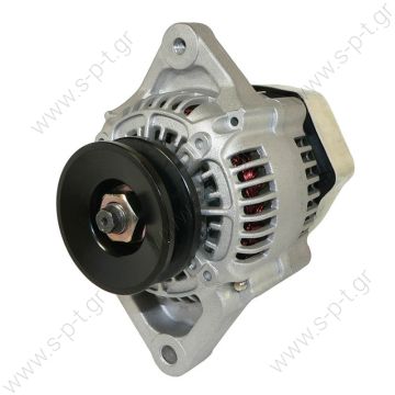 100211-6880  DENSO    CARGO ΔΥΝΑΜΟ  12V 40A KUBOTA DENSO    12 volt, 45 amps Internal Regulator / Internal Fan 1 groove pulley IG-L  T-shaped plug  1002116880, 100211-6880, 1002116881, 100211-6881, 1677164010, 16771-64010, 1677164012, 16771-64012 - 