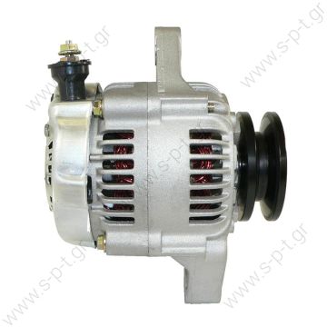 100211-6880  DENSO    CARGO ΔΥΝΑΜΟ  12V 40A KUBOTA DENSO    12 volt, 45 amps Internal Regulator / Internal Fan 1 groove pulley IG-L  T-shaped plug  1002116880, 100211-6880, 1002116881, 100211-6881, 1677164010, 16771-64010, 1677164012, 16771-64012 - 