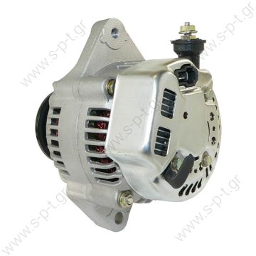 100211-6880  DENSO    CARGO ΔΥΝΑΜΟ  12V 40A KUBOTA DENSO    12 volt, 45 amps Internal Regulator / Internal Fan 1 groove pulley IG-L  T-shaped plug  1002116880, 100211-6880, 1002116881, 100211-6881, 1677164010, 16771-64010, 1677164012, 16771-64012 - 