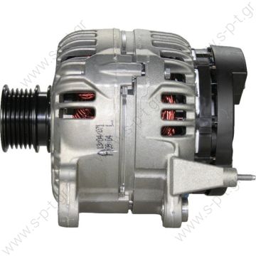 0123515012, BOSCH  ΔΥΝΑΜΟ VAG    12V 120 Amp  046903015F    0986039690 BOSCH  ΔΥΝΑΜΟ   AUDI   100 2.5 TDi 12V 120A 6G   0986044530  BOSCH   ΔΥΝΑΜΟ VAG    Pulley PV6 x 48    0124 515 012 Lucas LRA2011 Hella CA1394 Audi / VW Various Models - 