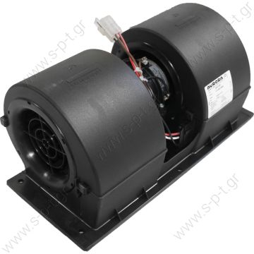 20220100  131-601-0402 ΤΟΥΡΠΙΝΑ ΣΑΛΙΓΚΑΡΟΣ ΔΙΠΛΟΣ  AURORA's Twin Radial Blower DRG 1200      Evaporator blower > Buses > MaN Neoplan Double blower Aurora DRG1200 24V, 3-speed  Re.: . 1316020014 , 1316020103 , 81779306063 - 