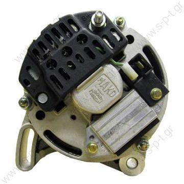 LETRIKA (ISKRA) ΔΥΝΑΜΟ FIAT SEICENTO, 46736968, 63321760, LRA02828  11201695  ISKRA AAK4556  FI PANDA FIRE 12V 65A 5G @ 63321173 MAGNETI MARELLI  Fiat Cinquecento 1.1 Sporting + Panda 1000 1100  Fiat Seicento Uno 50 I.E. 1,1 + Lancia Y10 1,0 1,1 Ie Fire - 