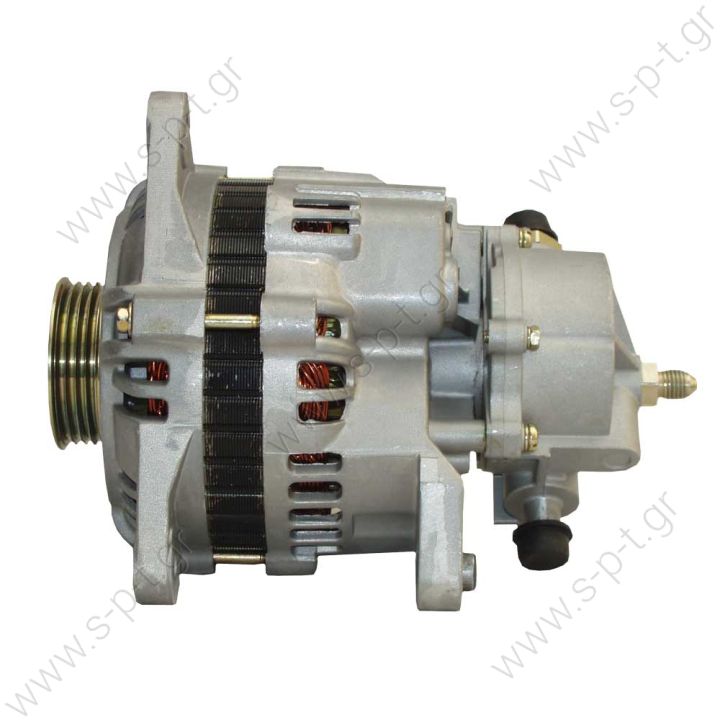 A3TN1791 MITSUBISHI  ΔΥΝΑΜΟ FORD TRANSIT  MI 12V 100Α FORD TRANZIT 2.5Di 94-00 ΑΝΤΛΙΑ 12V 95 Amp   PV4 x 60.5 Product Type:	Alternator Product Application:	Ford / Jaguar / Mazda Replacing A3TN1791 Lucas LRB381 Hella CA1317 Ford Transit