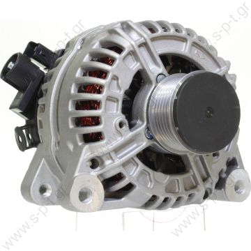 49475 WAI Alternator PC C5 C8 2HDi 12V 150A 2X2P 58PVF6 2f Valeo Original Lichtmaschine Neu 150A Peugeot Citroen Fiat 1,4 1,6 2,0 2,2 HDi   2543526A, 437458 437471 439493 439502, SG15S024 TC15C020 TG15C020 TG15C028,  - 