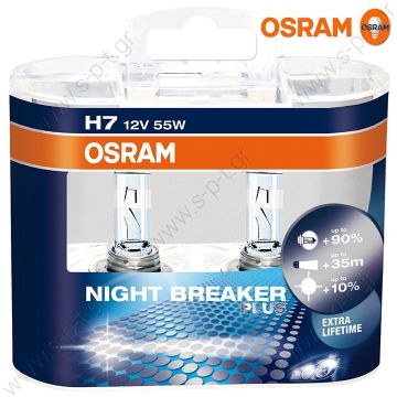 64210NBP-HCB 90%   H7 Osram Night Breaker Plus 90% - 