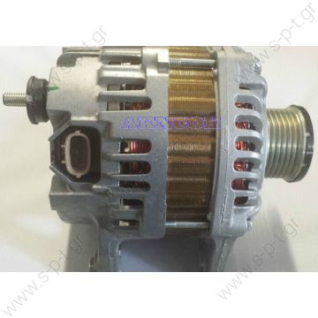 23100-JD200   MITSUBISHI   ΔΥΝΑΜΟ   NISSAN QASHQUAI 1.6L 2005> 120A PV7  :MITSUBISHI	A2TJ0281ZC   NISSAN	23100-JD200   LESTER:11344 120A/12V CW 7S ALTERNATOR FOR NISSAN QASHQAI J10 JJ10 1.6 HR16DE TIIDA LIVINA - 