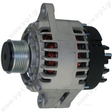 50065 MAGNETI MARELLI  ΔΥΝΑΜΟ  120 A FIAT BRAVO/A,STILO,DOBLO,ALFA 147 1.9JTD       FI DOBLO 2.0 JTD 12V 120A 2009>  ALTERNATOR FIAT BRAVO CROMA GRANDE PUNTO STILO 1.9 D MULTIJET 120A FIAT 6081557  FIAT 46782213 FIAT 46782212 - 