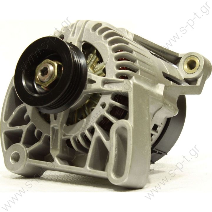 DAN630, DENSO ΔΥΝΑΜΟ  FIAT  PUNTO  MAGNETI MARELLI 63321280  12V 65 Amp FIAT PALIO\MULTIPLA\DOBLO 1.2\1.6 01-  PV4 x 60  DENSO  DAN511 DAN630  63321747 MAGNETI MARELLI ΔΥΝΑΜΟ FIAT  PUNTO LANCIA Y 12V 65A rear dropout 24mm  63321280 Lucas LRB215  