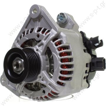 063377409010   MAGNETI MARELLI ΔΥΝΑΜΟ FORD     80Α   FORD FOCUS 1.8\2.0  4ΑΥΤΙΑ  63377409, MAN7409  12V 80 Amp Pulley / Drive:	Pulley PV6 x 48.3     DAN562  DENSO ΔΥΝΑΜΟ FORD  12V 80 Amp   Ford / Jaguar / Mazda  063377409010    FORD FOCUS  - 