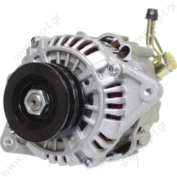 A002TN1798  MITSUBISHI ΔΥΝΑΜΟ  PAJERO 2.5TD 12V 80A +VP 2G  MITSUBISHI	A2TN1798,   MI 12V 65Α MITSUBISHI DSL 2V ΑΝΤΛΙΑ  12V 65 Amp Pulley / Drive:	Pulley 9.5 (2) x 79    A2TN0499 Lucas LRA1717 LRA1556 Hella JA1179 Mitsubishi L300 2.5D  - 