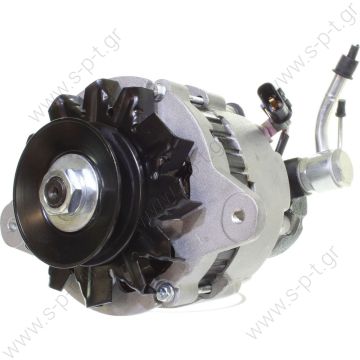 AD165206  HYUNDAI  ΔΥΝΑΜΟ  GALLOPER 2.5TD 12V 65A      HYUNDAI 3730042502    HYUNDAI	H100 D  GALLOPER D  12V 65 Amp   Pulley 12.3 x82   ΗYUNDAI GALOPPER I, II, H1, H100   Mitsubishi / Hyundai   AD165206 Lucas LRA1499 Hella JA1366 Hyundai Various Models - 