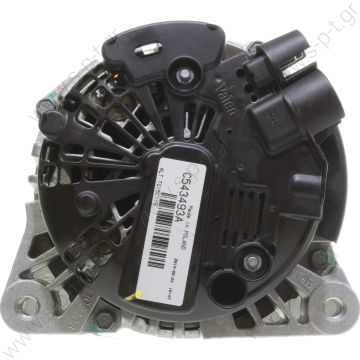 49475 WAI Alternator PC C5 C8 2HDi 12V 150A 2X2P 58PVF6 2f Valeo Original Lichtmaschine Neu 150A Peugeot Citroen Fiat 1,4 1,6 2,0 2,2 HDi   2543526A, 437458 437471 439493 439502, SG15S024 TC15C020 TG15C020 TG15C028,  - 