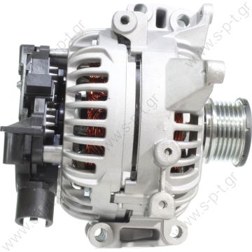 0124625002  BOSCH ΔΥΝΑΜΟ MERCEDES   MB E200>320 CDI 12V 200A PVF6 [COM-DF  Mercedes E- S- Klasse W211 W220 S320 E200 E220 E270 E280 E320 CDi   012154980280, A013154000280 , A014154070280 ,, 0124625014 , L46340, 0986048550, 0986048340, ALT1811 - 