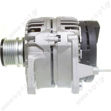 0986040320  BOSCH  ΔΥΝΑΜΟ VAG   12V 90 Amp   PV5 x 56   12V VW GOLF III, CADDY II DIESEL, SEAT AROSA   	VW POLO 1.9D 90A 5PVF D + W   Audi / VW / Seat / Skoda Frame Number:	FR59 Replacing 0123 320 036 Lucas LRB483 Hella CA1239 Seat / VW Various Models - 