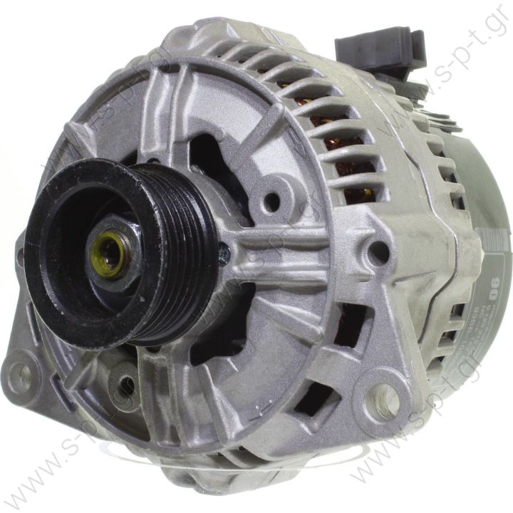 BOSCH 0123212001  ΔΥΝΑΜΟ   FORD MONDEO I, II  12V 90 Amp  BOSCH 0123212001 0986038030 MITSUBISHI A004T01591  PV6 x 54.5 Product Type:	Alternator Product Application:	Ford / Jaguar / Mazda Replacing 0123 212 001 Lucas LRA960 Hella CA731 Ford  