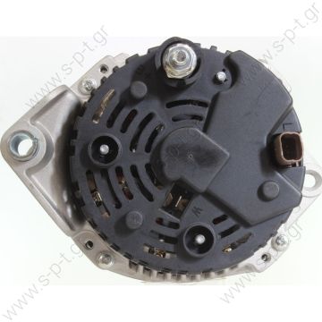 436617, VALEO  A13VI107    VALEO ΔΥΝΑΜΟ    12V 110 Amp  RENAULT SPIDER MEGANE 2.0 16V 12V 110A PV6 [    Pulley / Drive:	Pulley PV6 x 57.6 Product Type  Renault / Volvo Replacing A13VI107 Lucas LRB403 Hella CA1200 Renault Various Models - 