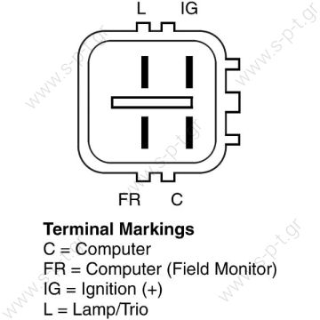 102211-0860  ΔΥΝΑΜΟ   14V 140A JAGUAR X-TYPE DENSO   DAN1407   12V 140 Amp  102211-0870   PV6 x 58    JAGUAR 12V 140A [L-IG-FR-C] 59 6H10   JAGUAR X-TYPE 2002-2004 1X43-10300-BD AL9412X 1X43-10300BD 102211-0860 1X4310300BD XR8-22418 XR822418  102211-0860  - 