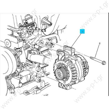 TG12S028 VALEO  ΔΥΝΑΜΟ  25925948 GM    VALEO   ΔΥΝΑΜΟ  420682, TG12S028, TG12S047, TG12S089) - 11148   ACDelco    HUMMER H3 3.5L 130A PV6 @ GM Hummer Isuzu, 125 Amp, 12 Volt, CW, 6-Groove Pulley    Hummer H3 25925948 Ac Delco  HIGH AMP  HUMMER, - 