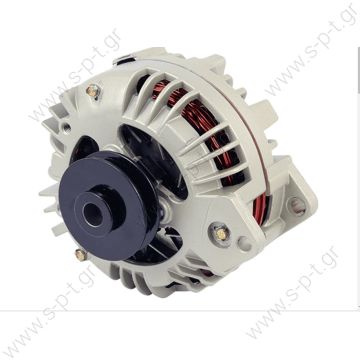 33502 DTS ΔΥΝΑΜΟ  Alternator CHRYSLER 12V 60A CW 2-GROOVE @ FALCON CHRYSLER ALTERNATORS     4111810	12V/60A B	08-10689     Prestolite Alternators for 60A 12V, CW, 2-Groove Pulley ,WAI 1-1818-04CH ,Lester 7509               - 