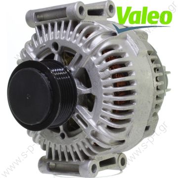 TG16C011  VALEO ΔΥΝΑΜΟ  12 V  150 A  AUDI  A4 Audi A4 / A4 QUATTRO 3.2L 2005-2008 437563 TG11C016 06E903-016E 11160-OEM 12V 150A 6 groove clutch CW Negative Polarity   Delco 12743  Lucas LRA03117  Valeo 437563, 542894, TG11C016, TG16C011  06E903-016E  - 