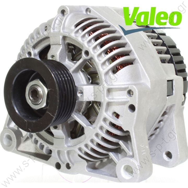 SG10B022 VALEO ΔΥΝΑΜΟ PSA   12V 90 Amp  PV6 x 54  14V 90A, CITROEN C5, XSARA, PEUGEOT 206, 307, 406      12V 90 Amp   PV6 x 54  SG10B022  VALEO  ΔΥΝΑΜΟ  PEUGEOT CITROEN  XSARA 2x2P 12V 97A 54PV6 (L-DFM)    SG10B022 Lucas LRB494 Hella CA1589 