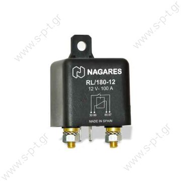 ΡΕΛΕ 75613100 NAGARES  ΡΕΛΕ ΙΣΧΥΟΣ     RL/180-12 12V 100A THERMOKING : 414667 - 