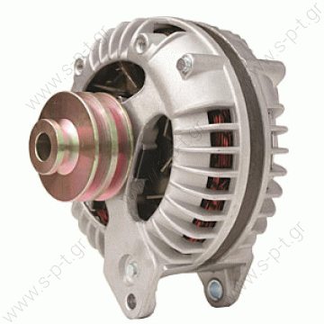 7000112  ΔΥΝΑΜΟ   CHRYSLER 12V 78A CW 1-GROOVE Powermaster Retro "Roundback" Alternator New Replacement ER/IF Alternator 7024N Fits 81-87 Dodge B150 3.7 5.2 RWD  - 