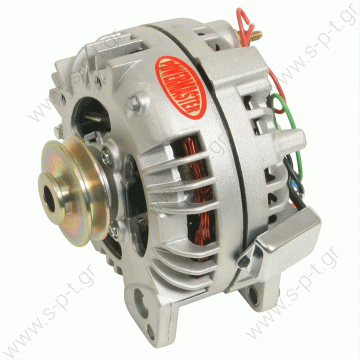 7000112  ΔΥΝΑΜΟ   CHRYSLER 12V 78A CW 1-GROOVE Powermaster Retro "Roundback" Alternator New Replacement ER/IF Alternator 7024N Fits 81-87 Dodge B150 3.7 5.2 RWD  - 