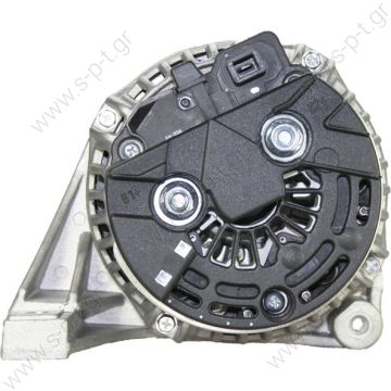 0124525014   BOSCH ΔΥΝΑΜΟ   0986042840  BOSCH   ΔΥΝΑΜΟ  VOLVO  Volvo S40 1.9L 1948cc 2003 2004 0124 525 014 0124525014, CA1439   0-124-525-014 Bosch IR/IF  140 Amp/12 Volt, CCW Used On: (2004-03) Volvo S40 1.9L  (2005-03) Volvo S60 2.3L  (2009-03)  - 