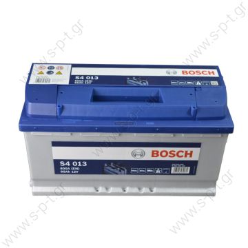 0092S40130   BOSCH ΜΠΑΤΑΡΙΑ S4 BLUE LINE (95Ah/800A) ΔΕΞ. 353x175x190     0 092 S40 130 ΜΠΑΤΑΡΙΑ S4 95Αh/800A ΔΕΞ. Κωδικός Προϊόντος : 0092S40130 ΜΠΑΤΑΡΙΑ S4 95Αh/800A ΔΕΞΙΟ   Μπαταρία Αυτοκινήτου Bosch S5004 Κλειστού Τύπου 61Ah-600A - 