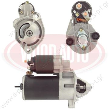 0001107068  BOSCH ΜΙΖΑ VAG  ΜΙΖΑ BOSCH 12V 9Δ AUDI 80\Α4\Α6 97- (1,1KW)   3261168. ELSTOCK MIZA 12V 9Δ 26-1168: EXCHANGE STARTER 1.0KW AUDI 80 175  26-1168: 1.0KW	26-1434: 1.1KW  26-1168: 1.0KW	26-1319: 0.9kW  AUDI	053911023A, 053911023B, 058911023B - 