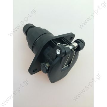 51305041  ΠΡΙΖΑ ABS/EBS 7ΕΠΑΦΕΣ     ΠΡΙΖΑ   Socket DT 2.25432  socket ADR / GGVS-tested Daimler crimp contact bayonet with stamped contacts with seals for vehicles with EBS  I - 