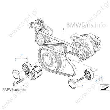 439613   VALEO ΔΥΝΑΜΟ  FG18S019   VALEO ΔΥΝΑΜΟ   BMW E90 E92 E93 180A 52PV6 [L-DFM] Valeo 2543461	FG18S019 BMW 12317802261	12317802619 BMW	12317802619 BOSCH	0986082200  - 