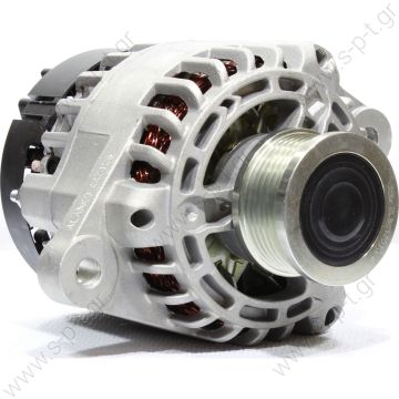 DAN506  DENSO	   12V 120A FIAT BRAVO II, OPEL ASTRA H, VECTRA 2 ΒΙΔΕΣ   BOSCH	0124425100  OPEL	ASTRA H D VECTRA C D  FIAT	GRANDE PUNTO D   DENSO 102211-8650 OPEL, 120A 12V     DENSO	DAN506    PV6x61.5  	Vauxhall / Opel / Saab Frame Number:	FR47 - 