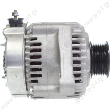 33163  DENSO  Alternator TOYOTA AVENSIS 1.6 1.8 cc 14V 90A @ ALTERNATOR TOYOTA COROLLA 1.4/1.6/1.8 1999-2008 PETROL  OE:	2706022160, 2706022130, 2706022100, 2706022040, 2706022030, 443365 - 