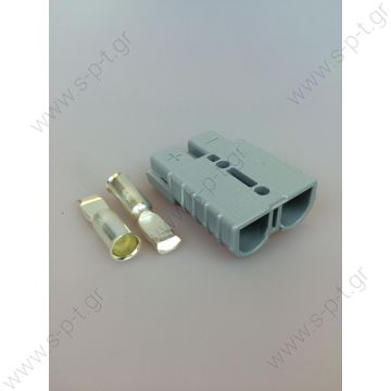 S175  GREY ΠΡΙΖΑ  ΡΕΥΜΑΤΟΣ   ΚΛΑΡΚ  170A  grey  Anderson Connector 175Amp 600V Grey Plug Cable Terminal Battery Power    Description	Plug for coffeemaker  Vergl.-Nr./Ref.: 321.002.000.0 , A 000 824 75 65 , 36.25435-0062 , 32.1002.10.00 - 