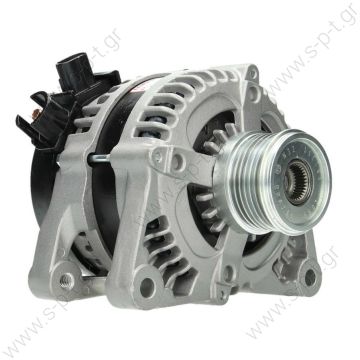 DAN930  DENSO  12V 150 Amp  ΔΥΝΑΜΟ  14V 150A FORD FOCUS II TDCI, VOLVO S40, MAZDA 3    DAN1119   FORD	C-MAX D   FIESTA V D  FOCUS I D    PV6 X 54  2S6T-10300-BB Lucas LRA2332 Hella CA1778  FORD & MAZDA DAN930, 1042105700, 3M5T10300PB  - 