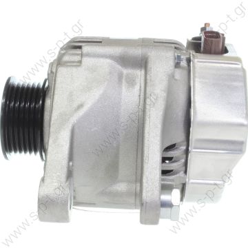 33163  DENSO  Alternator TOYOTA AVENSIS 1.6 1.8 cc 14V 90A @ ALTERNATOR TOYOTA COROLLA 1.4/1.6/1.8 1999-2008 PETROL  OE:	2706022160, 2706022130, 2706022100, 2706022040, 2706022030, 443365 - 