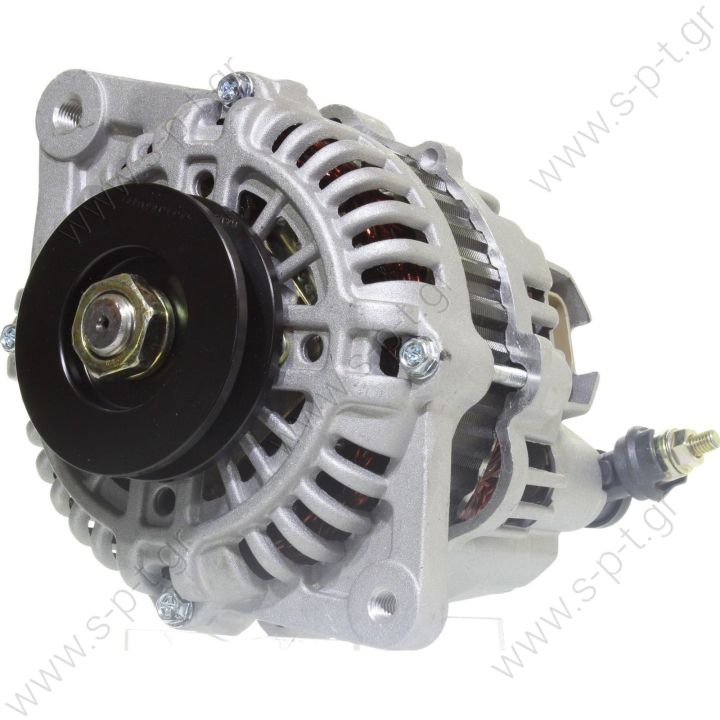 A2T34377  MITSUBISHI   ΔΥΝΑΜΟ  	12V 65 Amp  0986037491   BOSCH ΔΥΝΑΜΟ MAZDA  	Pulley 73 mm Single Product Type:	Alternator Product Application:	Ford / Jaguar / Mazda Replacing A2T34377 Lucas LRB151 LRA2640 Hella JA599 JA699 Mazda Various Models