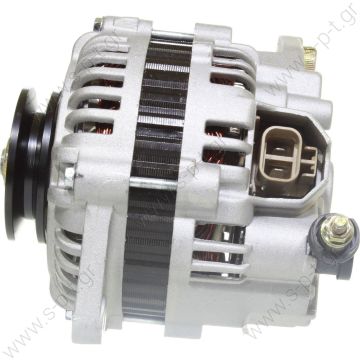 A2T34377  MITSUBISHI   ΔΥΝΑΜΟ  	12V 65 Amp  0986037491   BOSCH ΔΥΝΑΜΟ MAZDA  	Pulley 73 mm Single Product Type:	Alternator Product Application:	Ford / Jaguar / Mazda Replacing A2T34377 Lucas LRB151 LRA2640 Hella JA599 JA699 Mazda Various Models - 