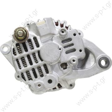 A2TB0091 MITSUBISHI ΔΥΝΑΜΟ MAZDA  323 DEMIO 1.5i 70A [PD]   12V 70 Amp A002TB0091 MITSUBISHI   Mazda 323 Mk5/6 1.3/1.4/1.5 16V & Demio 1.5 16V 1996-2003 70Amp   PV4 x 55  Ford / Jaguar / Mazda Replacing A2TB0091 Lucas LRA1124 Hella JA1283 Mazda  - 