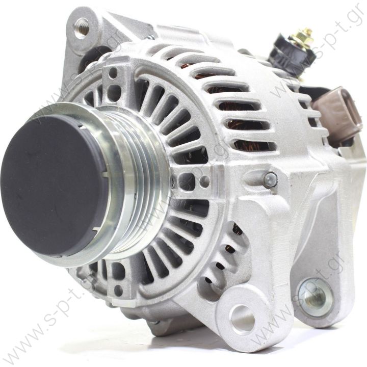 DAN1096   DENSO  ΔΥΝΑΜΟ   TOYOTA  12V 80A TOYOTA AURIS, COROLLA 6PV   Auris Avensis Verso 1.6 1.8cc PVF @ OE:	27060-0T190    DENSO DAN1096 Generator TOYOTA  Brand New Oe Denso Alternator, Toyota Auris, Dan1096, Corolla, Denso, Toyota