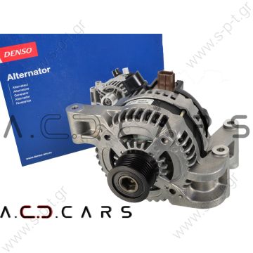 DAN934, DENSO  ΔΥΝΑΜΟ FORD   12V 150A FORD FOCUS C-MAX 1.8 ΚΑΡΦΩΤΟ   Original Denso Dan934   12V 160 Amp  PV6 x 49  Alternator  Ford / Jaguar / Mazda Frame Number:	FR31 Replacing 104210-2750 Lucas LRA3069 LRA2839 Hella CA1931 CA1864 Ford C-Max - 