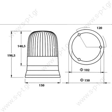 440/DV430 ΦΑΡΟΣ XENON 10-36V  Reference no:	440/DV430 Description:	REF. NO. 440/DV430  Με επίπεδη βάση 441/DV430 Fastening on tube Τοποθέτηση σε βραχίονα 440M/DV430 With magnetic base Με μαγνητική βάση - 