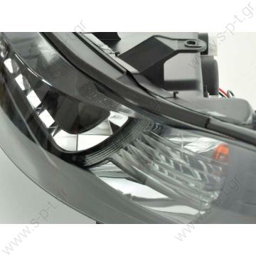 Vectra B 99-02 Daylight Φανάρια Black OPEL VECTRA B 01.1999-03.2002 - 